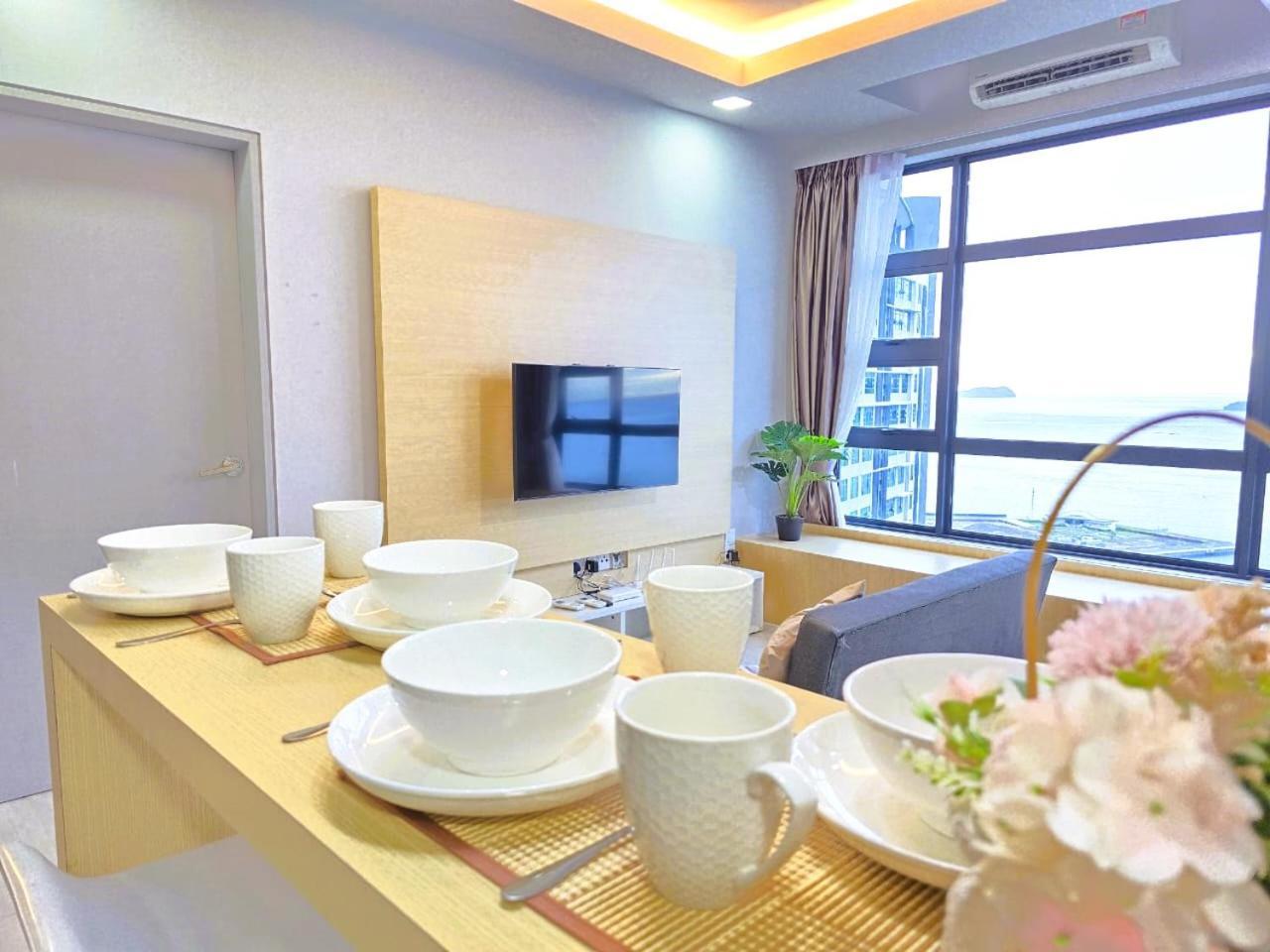 Jesselton Quay Sea View 2br 4pax Lv28 * Kota Kinabalu