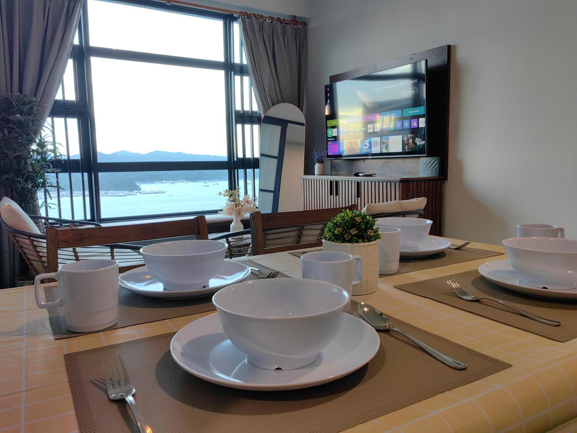 Jesselton Quay Sea View 2br 4pax Lv28 Kota Kinabalu